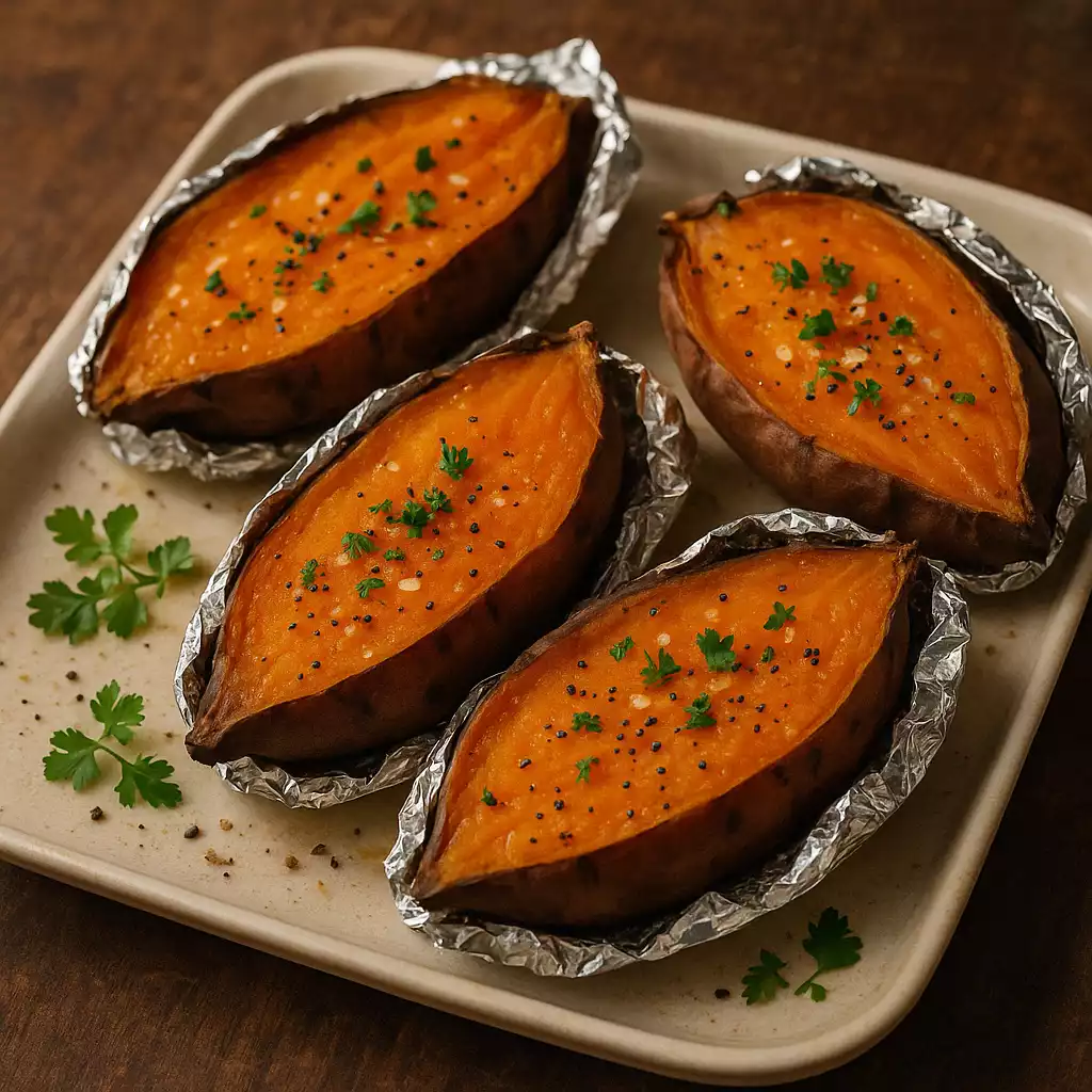 BATATAS A LAS BRASAS: <br> un toque dulce para realzar tus cortes