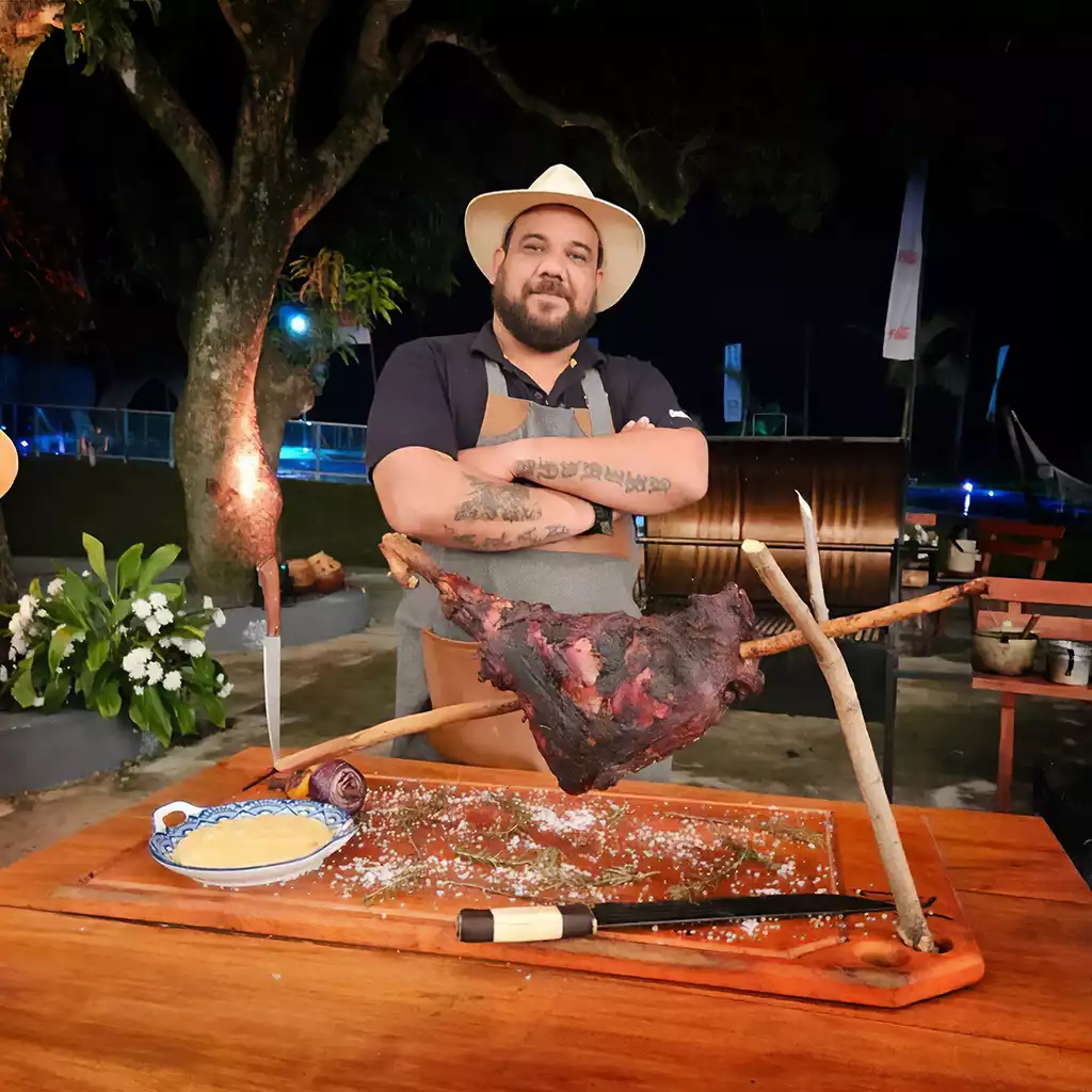 La voz del asado a la estaca